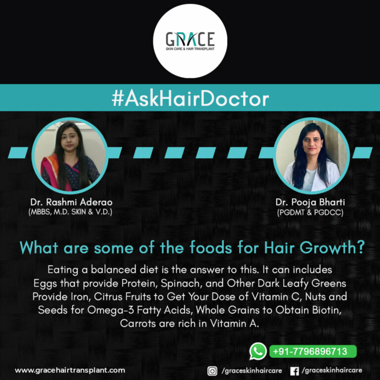 What are some of the foods for Hair Growth? | Dr. Rashmi Aderao