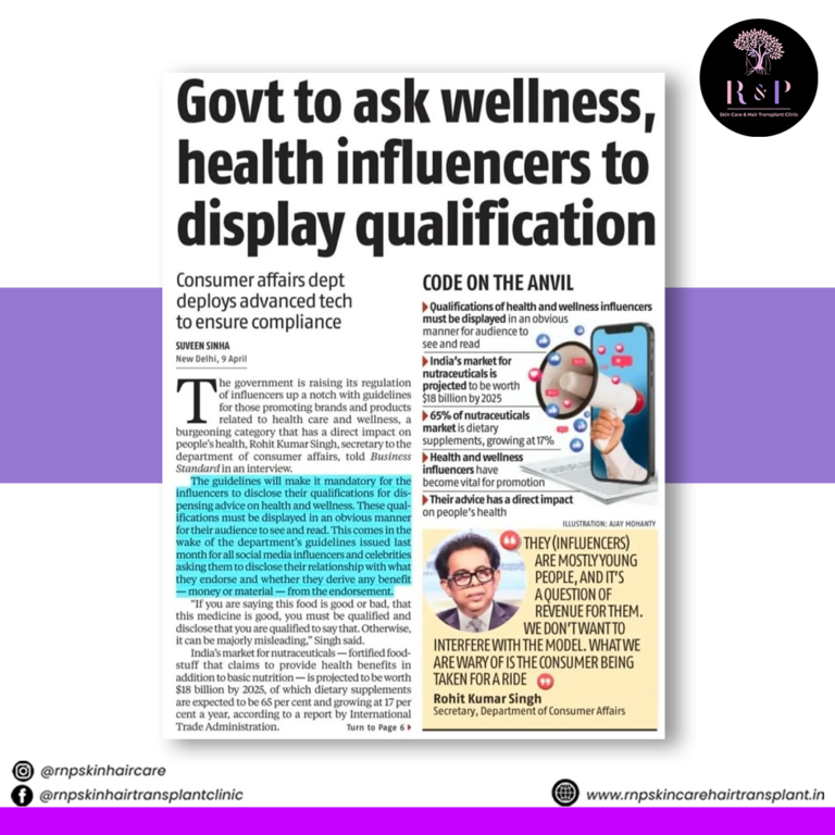 Govt to ask wellness, health influencers to display qualification