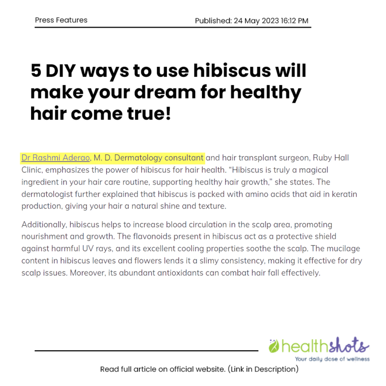 5 DIY ways to use hibiscus will make your dream for healthy hair come true!