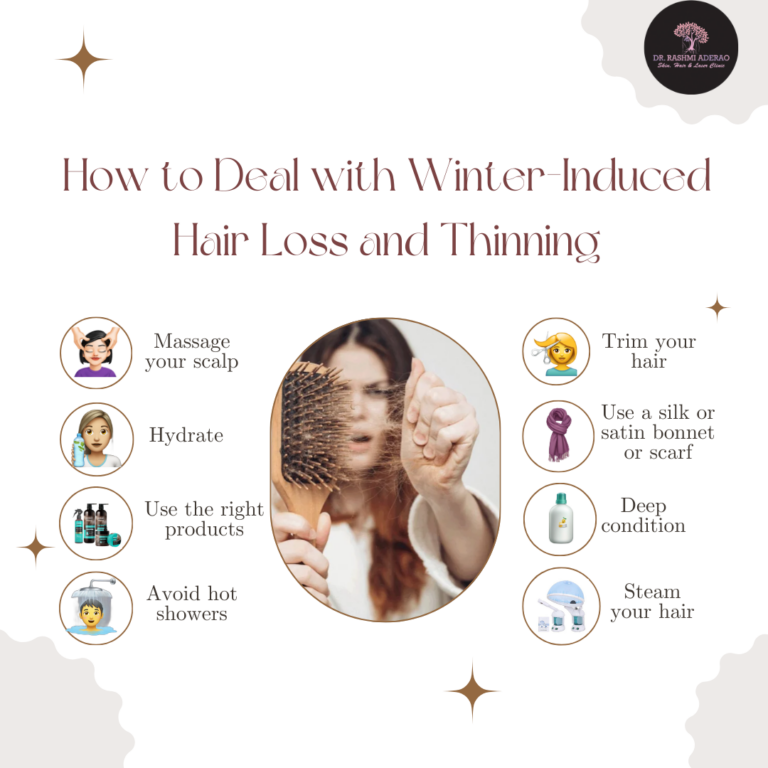 How to Deal with Winter-Induced Hair Loss and Thinning